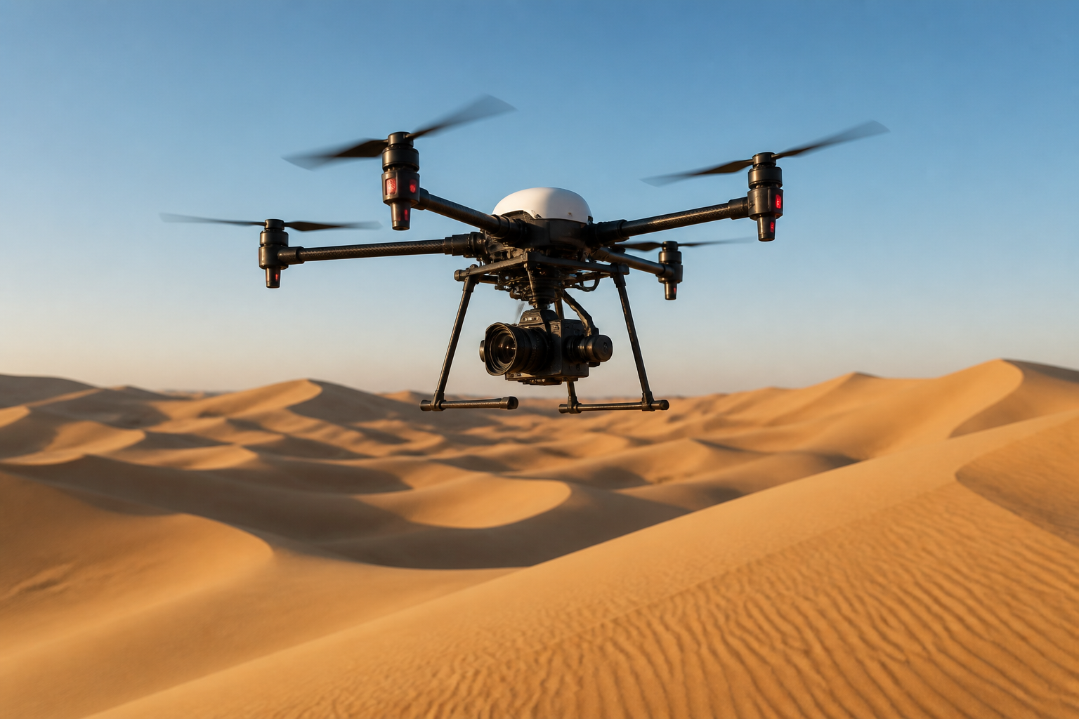Drone filming in Dubai